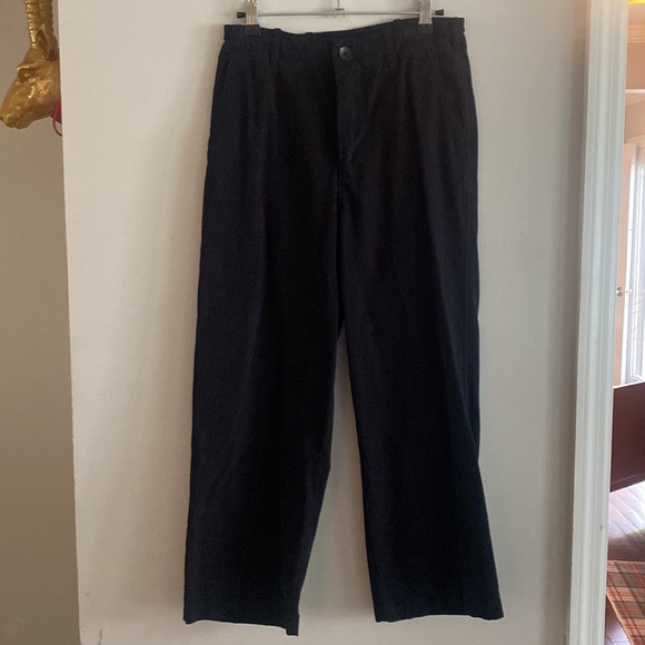 Monrow wide leg chino pant - Picture 2 of 2